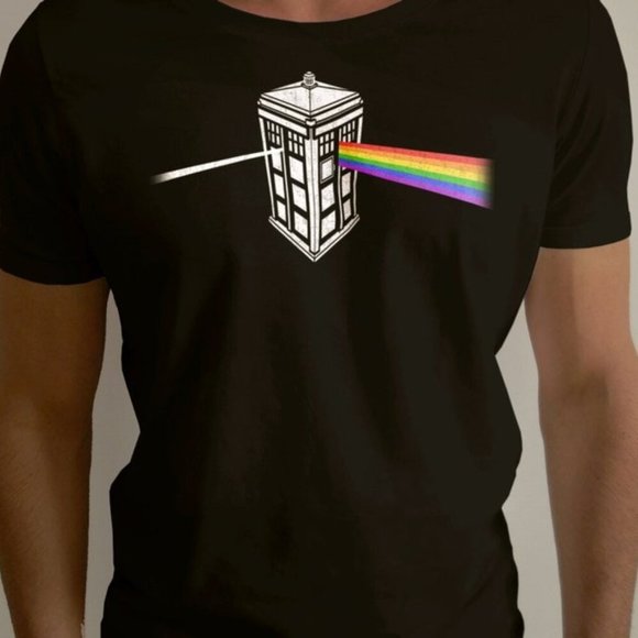 Tops - Doctor Who Lgbt Gay Pride Tshirt